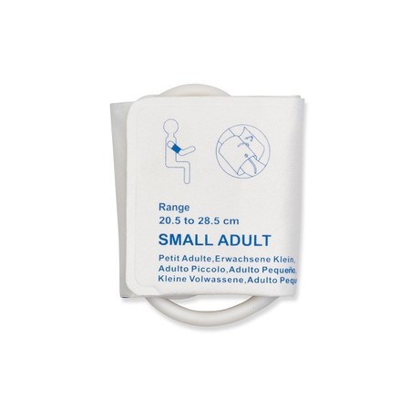 CABLES & SENSORS Disp. NIBP Cuff, Adult Small Single Hose 20.5, 28.5 cm, PK10 F1750S-C12-050
